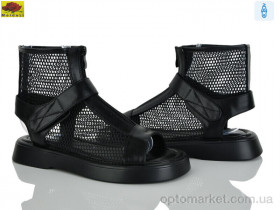 Купить Босоніжки жіночі D3198-1 Mei De Li чорний