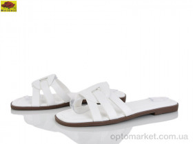 Купить Шльопанці жіночі D505-11 Mei De Li білий