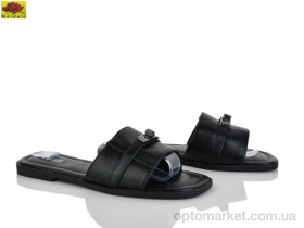 Купить Шльопанці жіночі D505-12 Mei De Li чорний