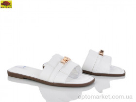 Купить Шльопанці жіночі D505-17 Mei De Li білий