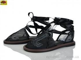 Купить Босоніжки жіночі D550-12 Mei De Li чорний