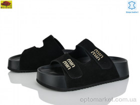 Купить Шльопанці жіночі D86-1 Mei De Li чорний