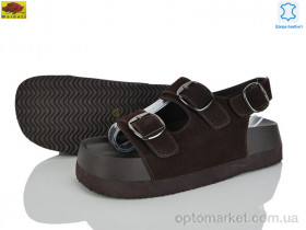 Купить Босоніжки жіночі D889-2 Mei De Li коричневий