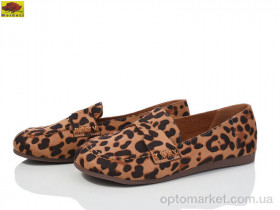 Купить Туфлі жіночі D919-1 Mei De Li коричневий