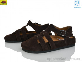 Купить Босоніжки жіночі D95-6 Mei De Li коричневий