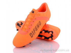 Купить Футбольне взуття чоловічі DA1619-2 Difeno помаранчевий