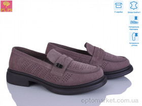 Купить Туфлі жіночі DAA18-5 PLPS коричневий