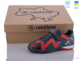 Купить Футбольне взуття дитячі DDB24112-1 navy Restime синій