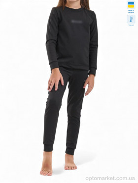 Купить Термобілизна дитячі Дитяча термо білизна дівчинка CLM чорний OsM чорний