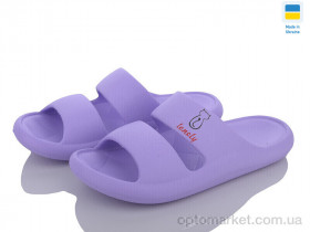 Купить Шльопанці жіночі DS69 св.бузковий Gipanis фіолетовий