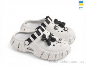 Купить Крокси жіночі DS77 білий Gipanis білий