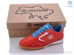 Купить Футбольне взуття дитячі DWB22030 red-white-skyblue Restime червоний