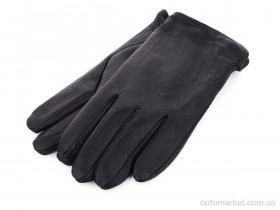 Купить Рукавички чоловічі E0533М шкіра оленя махра Королева чорний