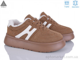 Купить Кросівки жіночі E2530-5 шкіра піна Stilli camel