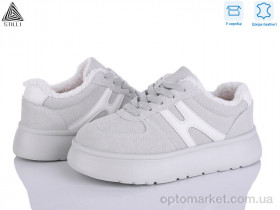 Купить Кросівки жіночі E2530-7 шкіра піна Stilli сірий