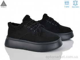 Купить Кросівки жіночі E2550-1 шкіра піна Stilli чорний