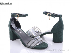 Купить Босоніжки жіночі E285 Gallop Lin зелений