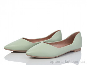 Купить Балетки жіночі E330-7 Loretta зелений
