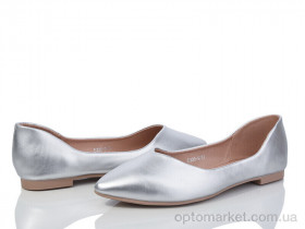 Купить Балетки жіночі E330-9 Loretta срібний