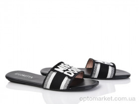 Купить Шльопанці жіночі E577-1 Loretta чорний