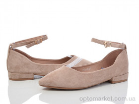 Купить Туфлі жіночі E587-6 Loretta бежевий