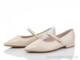 Купить Туфлі жіночі E589-3 Loretta бежевий