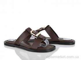 Купить Шльопанці жіночі E736-5 Loretta коричневий