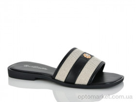 Купить Шльопанці жіночі E740-1 Loretta чорний