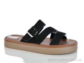 Купить Шльопанці жіночі E742-1 Loretta чорний