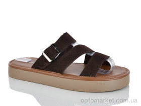 Купить Шльопанці жіночі E742-2 Loretta коричневий