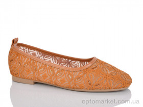 Купить Балетки жіночі E773-6 Loretta camel