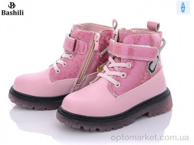 Купить Черевики дитячі E923-3H Башили рожевий