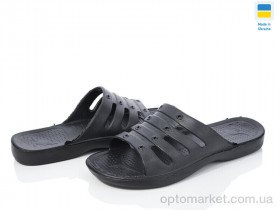 Купить Шльопанці чоловічі Еко чорний Cross чорний