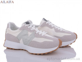 Купить Кросівки жіночі F06 white-grey Aelida сірий