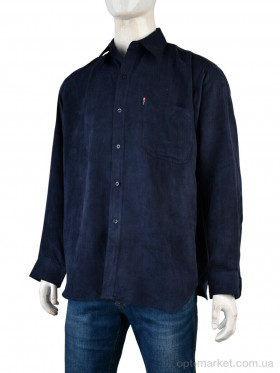 Купить Сорочка чоловічі F1036 (12178) navy Bendu синій
