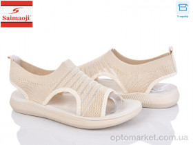 Купить Босоніжки жіночі F120-10 Saimaoji бежевий