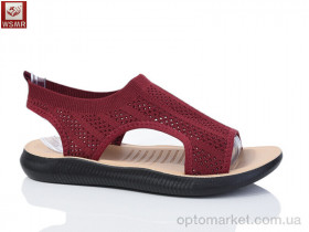 Купить Босоніжки жіночі F16-8 WSMR бордовий