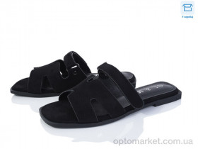 Купить Шльопанці жіночі F179-1 L&M чорний