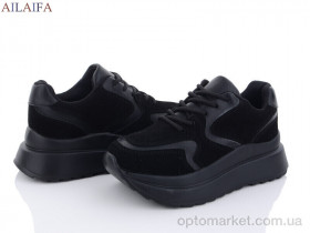 Купить Кросівки жіночі F58-1 піна Ailaifa чорний