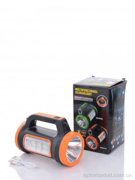 Купить Техніка та електроніка F7872 ліхтар світлодіодний акумуляторний, зарядка USB, сонячна батарея, 1500mAh, 17*8см 7garden