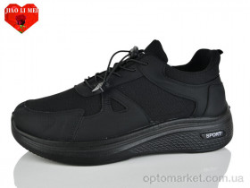 Купить Кросівки чоловічі F82-1 Jiao Li Mei чорний