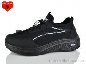 Купить Кросівки чоловічі F83-1 Jiao Li Mei чорний