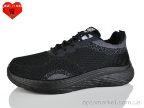 Купить Кросівки чоловічі F87-1 Jiao Li Mei чорний