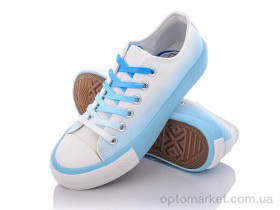 Купить Кеди жіночі F876-1 Happy блакитний