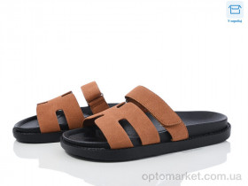 Купить Шльопанці жіночі F902-10 L&M коричневий