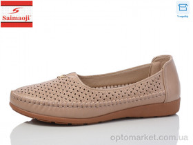 Купить Мокасини жіночі FA62-15 Saimaoji коричневий