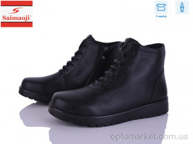 Купить Черевики жіночі FB5-1 Saimaoji чорний