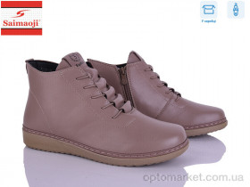 Купить Черевики жіночі FK01-8 Saimaoji коричневий