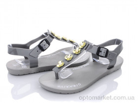 Купить Босоніжки жіночі FL31818-2 Girnaive сірий