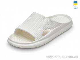 Купить Шльопанці жіночі G101 молочний Realpaks білий
